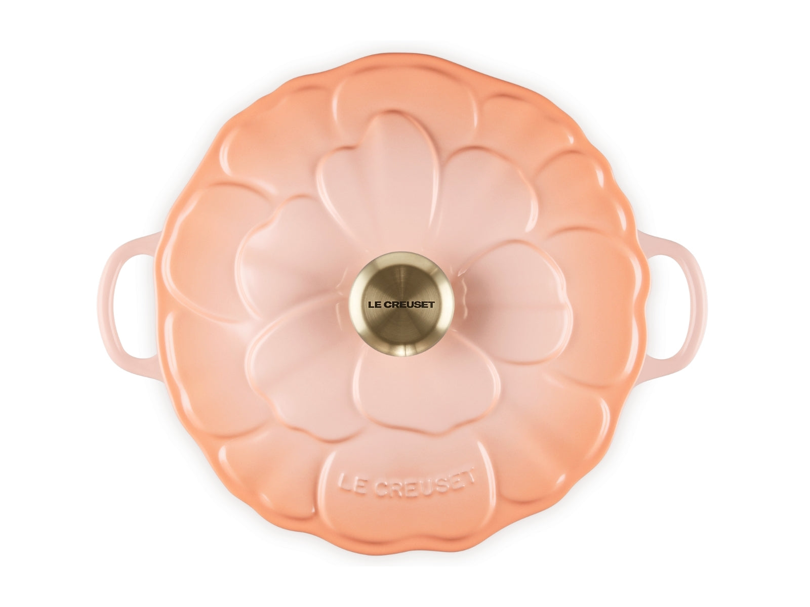 Le Creuset Signature Gourmet-Profitopf Blume pêche 26cm - Produktbild 4