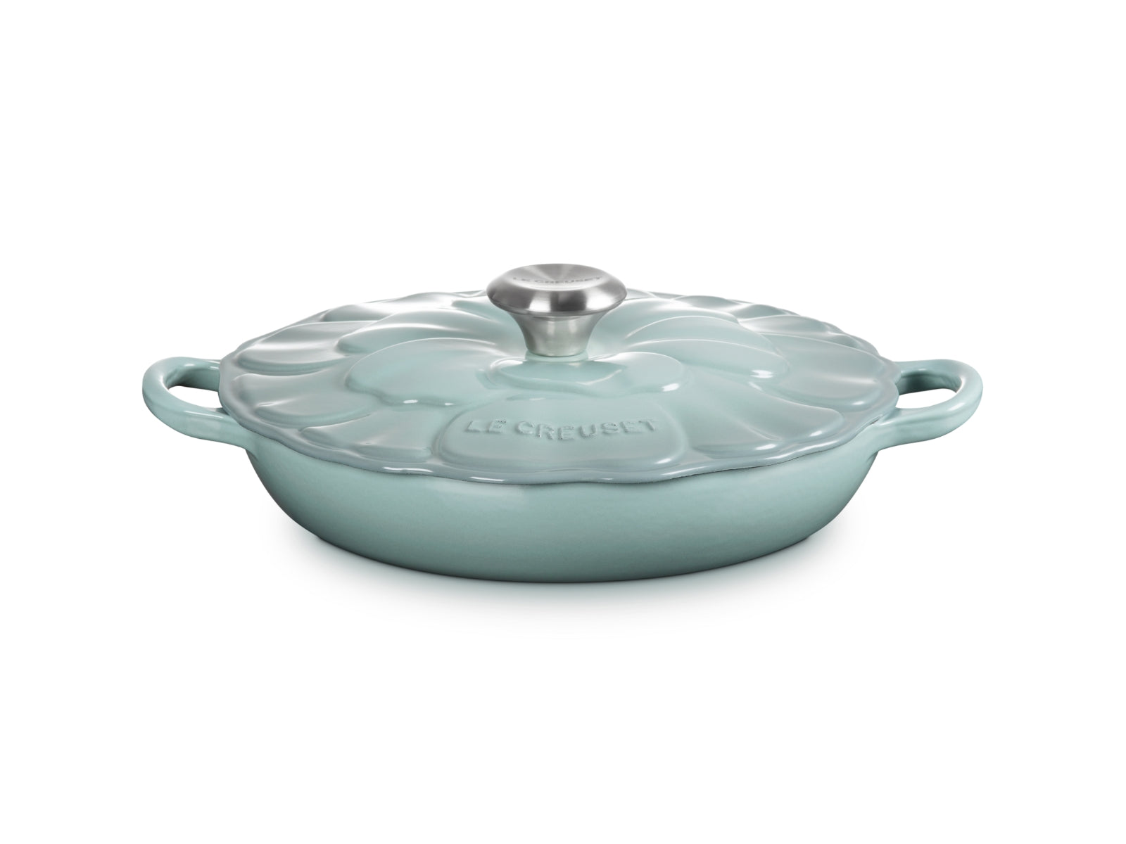 Le Creuset Signature Gourmet-Profitopf Blume sea salt 26cm - Produktbild 1