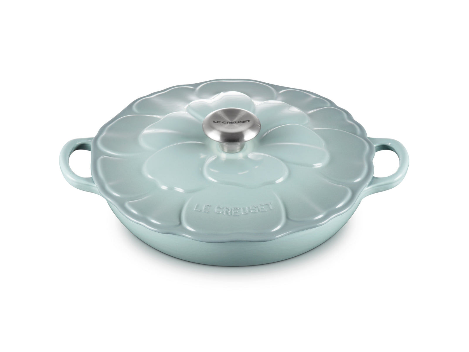 Le Creuset Signature Gourmet-Profitopf Blume sea salt 26cm - Produktbild 2