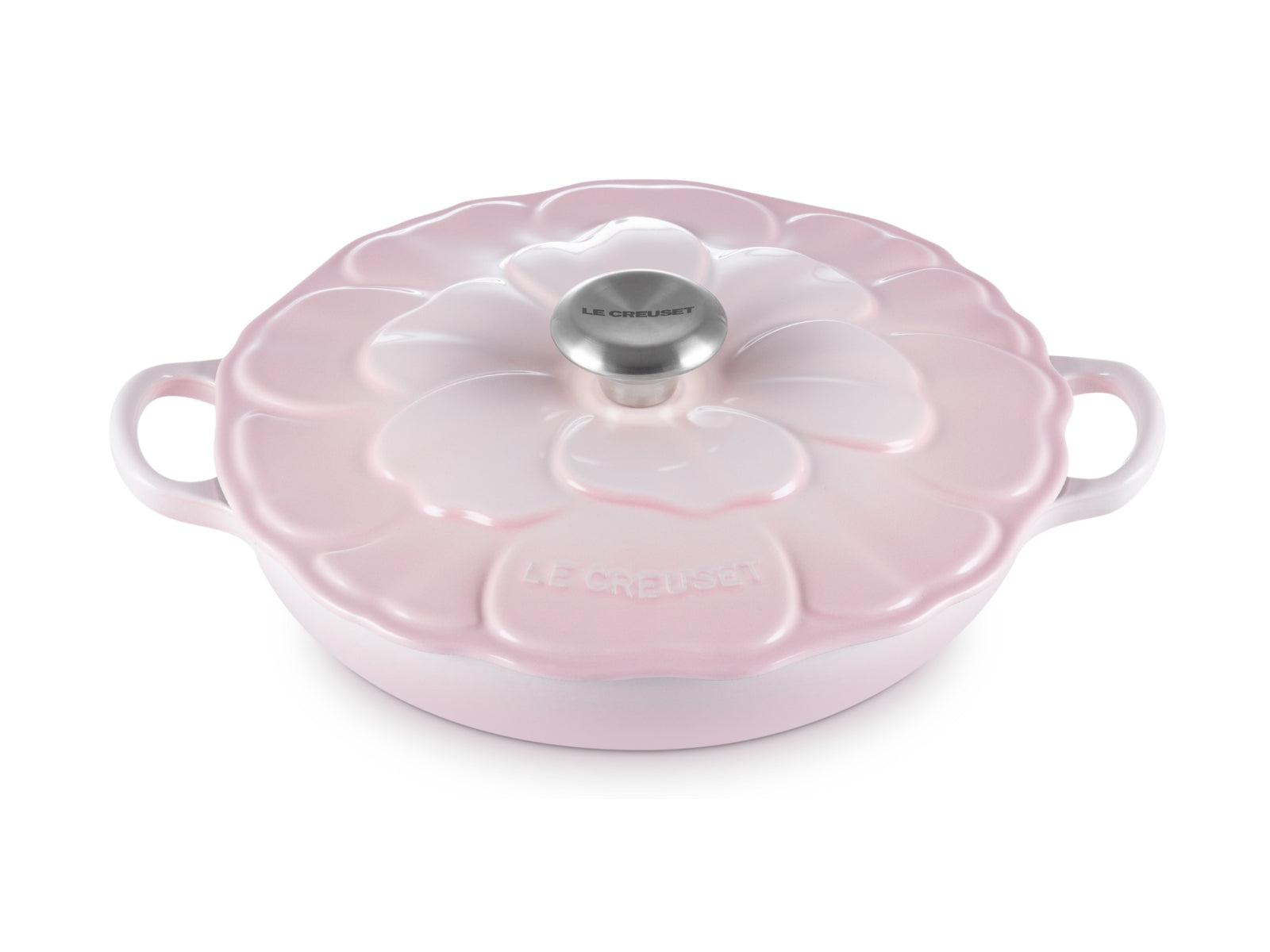Le Creuset Signature Gourmet-Profitopf Blume shell pink 26cm - Produktbild 2