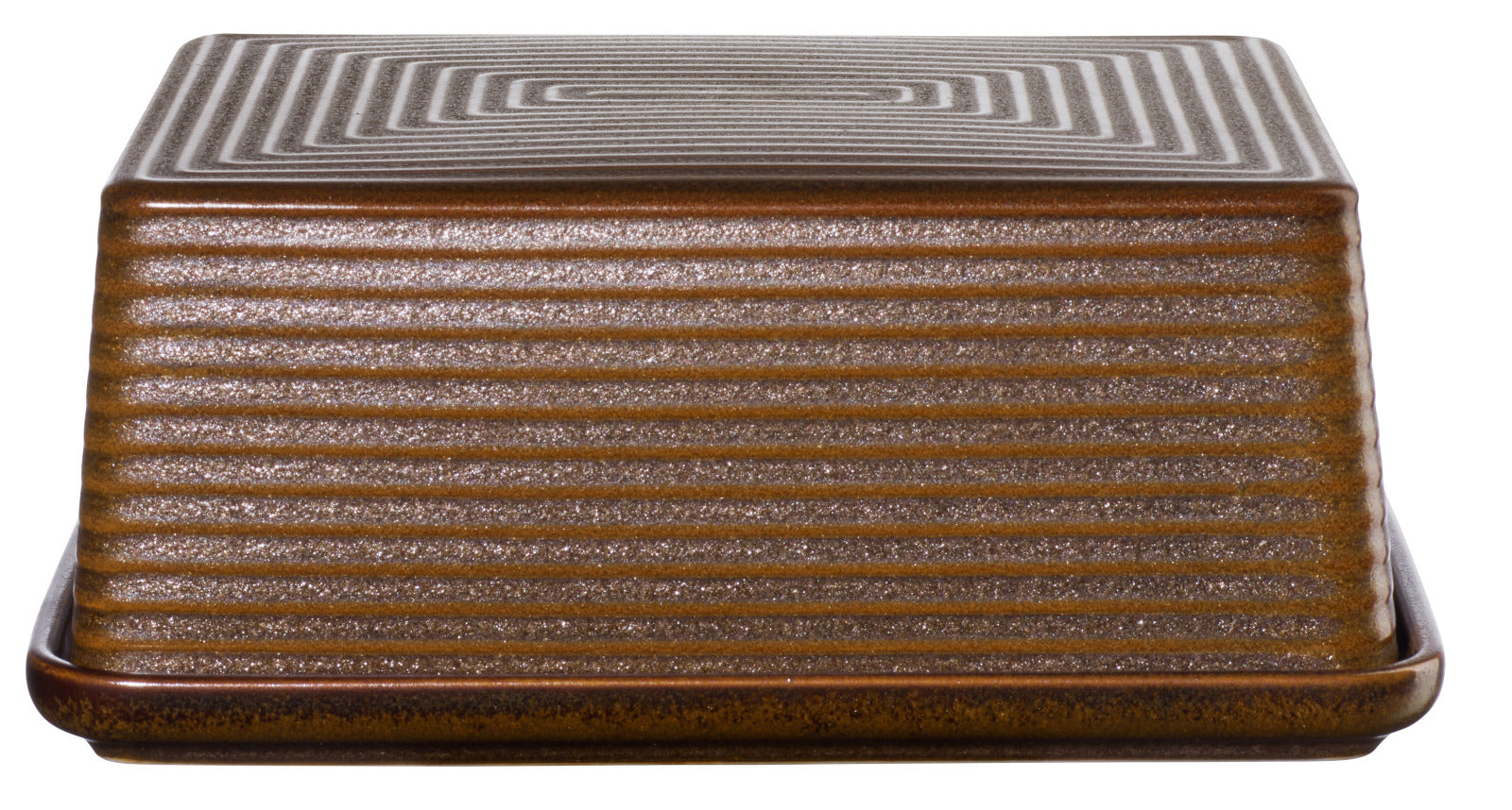 ASA kitchen'art Butterdose brown 15,3cm Freisteller