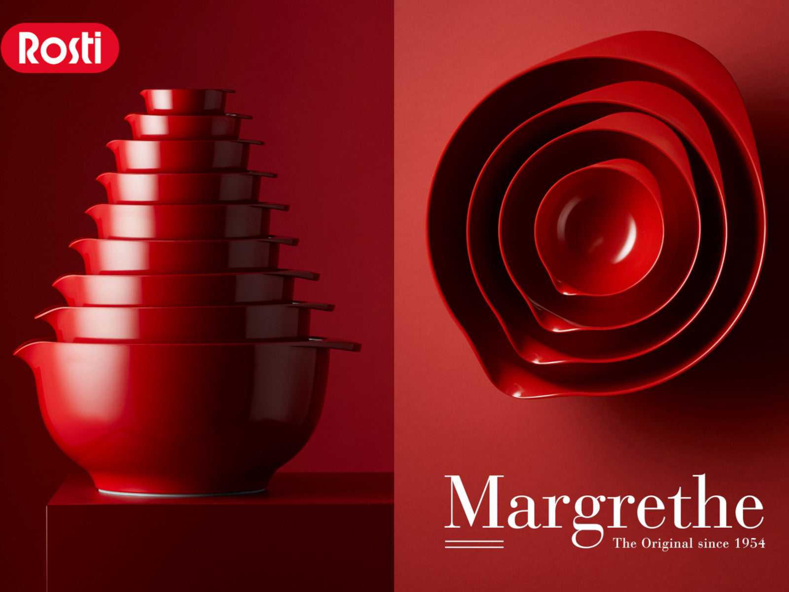 Rosti Margrethe Schüssel rot 4l Lifestyle 3