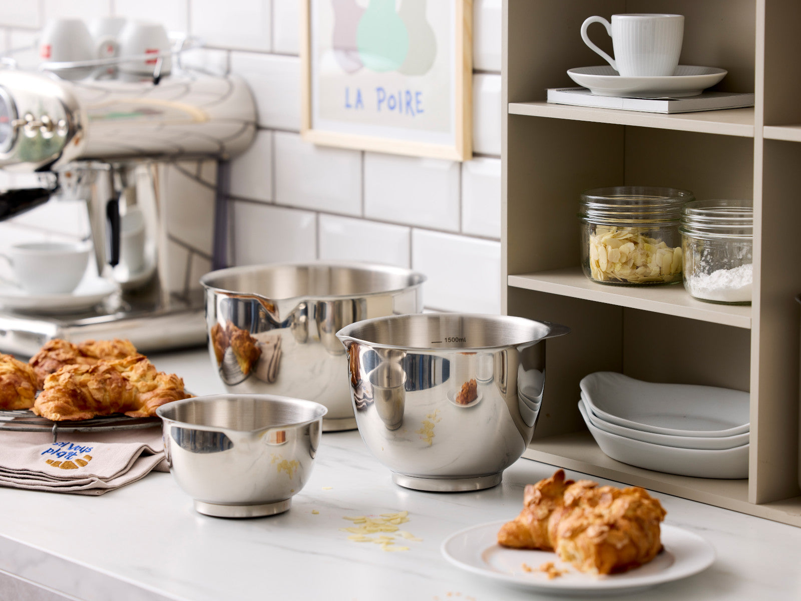 Rosti Margrethe Schüssel Edelstahl 3l Lifestyle 5