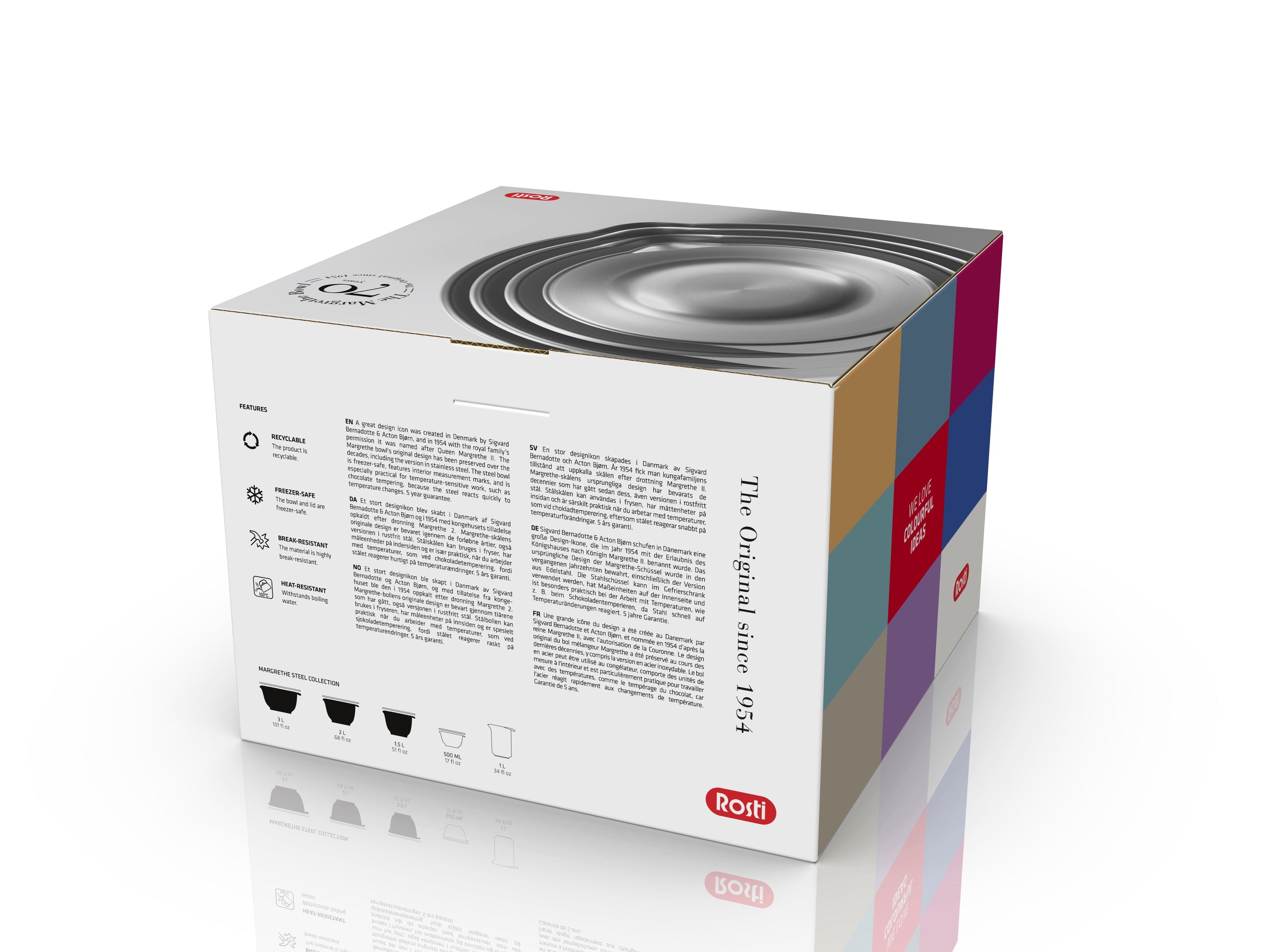 Rosti Rührschüssel Stahl 3tlg - Produktbild 8