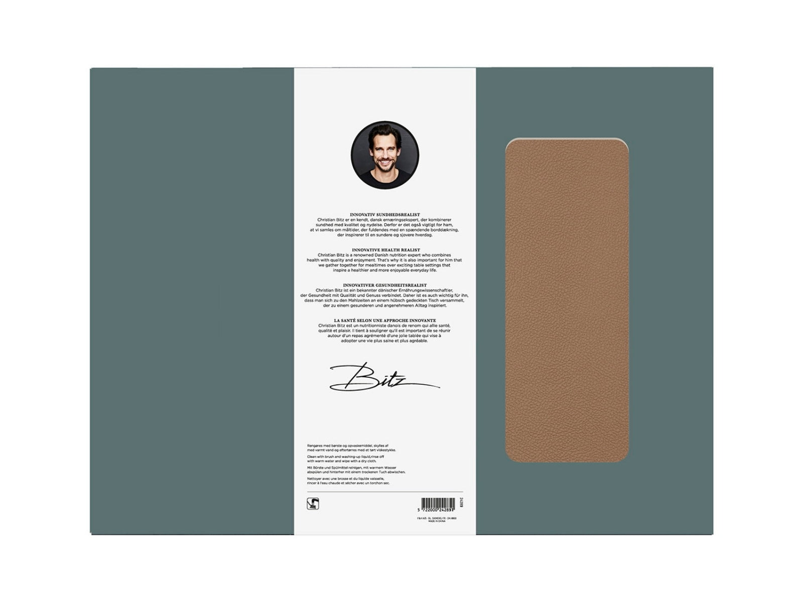 Bitz Tischset wood/titanium 46x33cm 4er Set - Produktbild 4