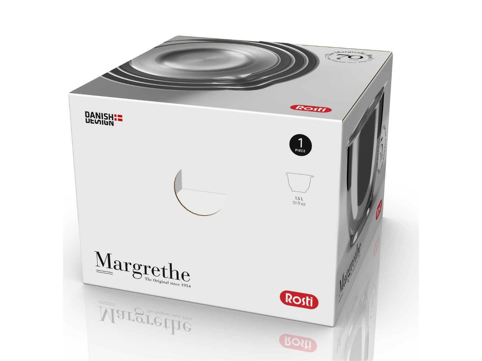 Rosti Margrethe Schüssel Edelstahl 1,5l - Produktbild 3