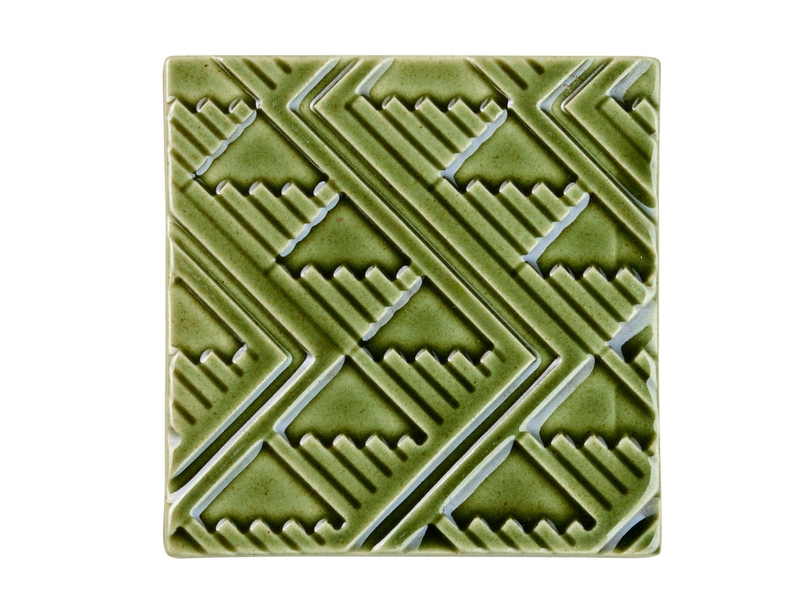 ASA ceramic coaster Untersetzer sarape verde Set 2tlg - Produktbild 1