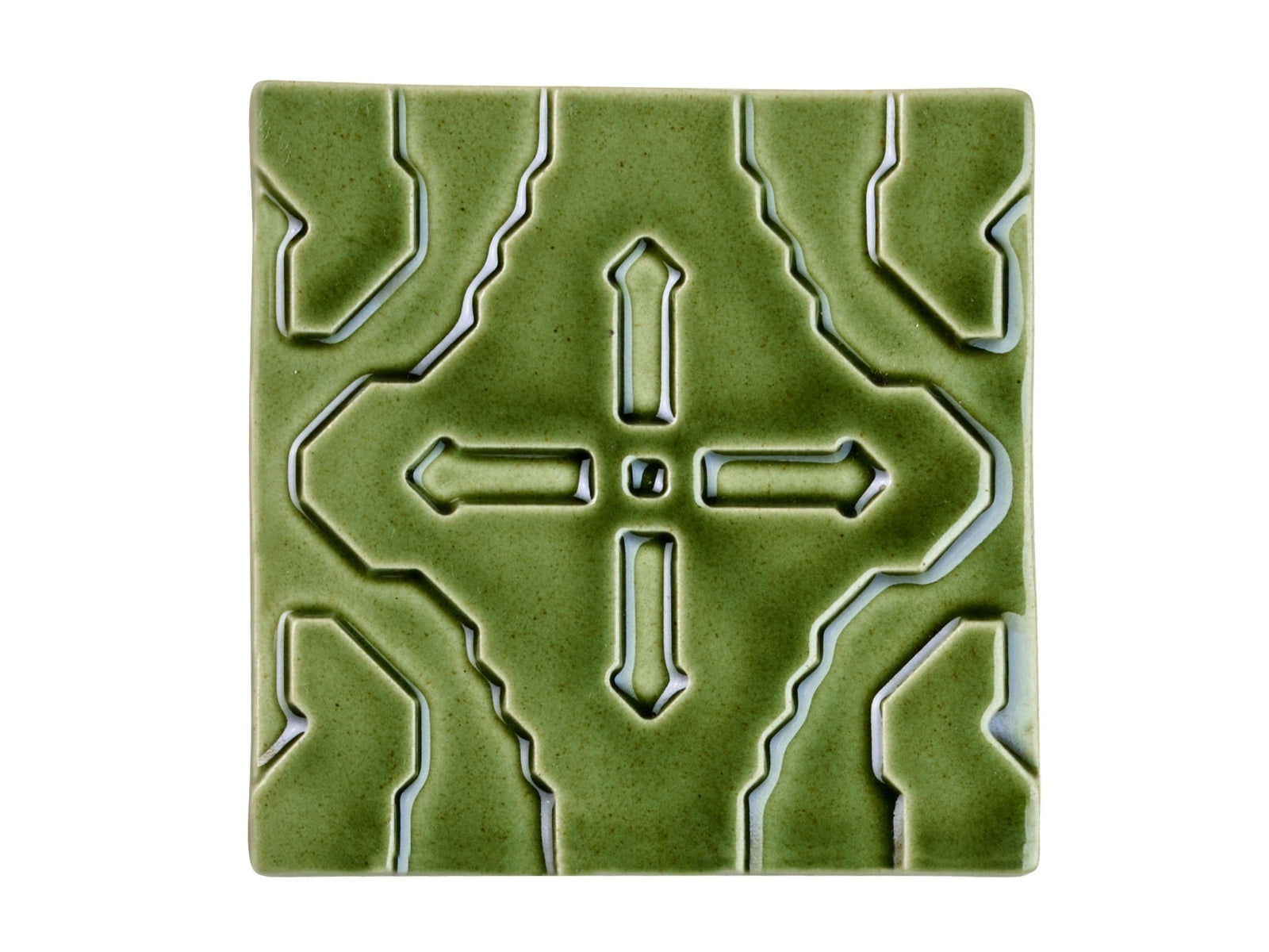 ASA ceramic coaster Untersetzer puebla verde Set 2tlg - Produktbild 1