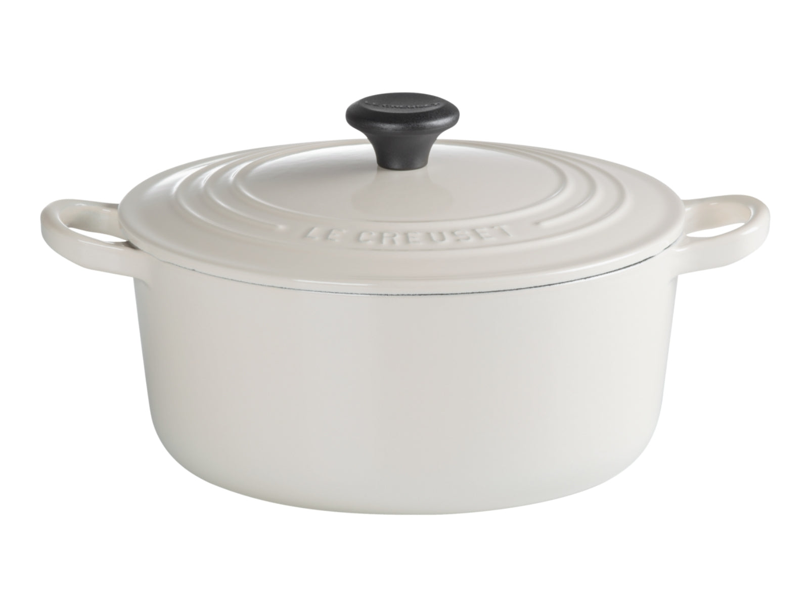 Le Creuset Bräter Tradition rund mit Phenolknopf creme 31cm - Produktbild 1