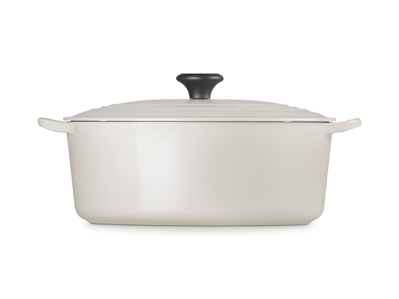 Le Creuset Bräter Tradition rund mit Phenolknopf creme 31cm - Produktbild 2