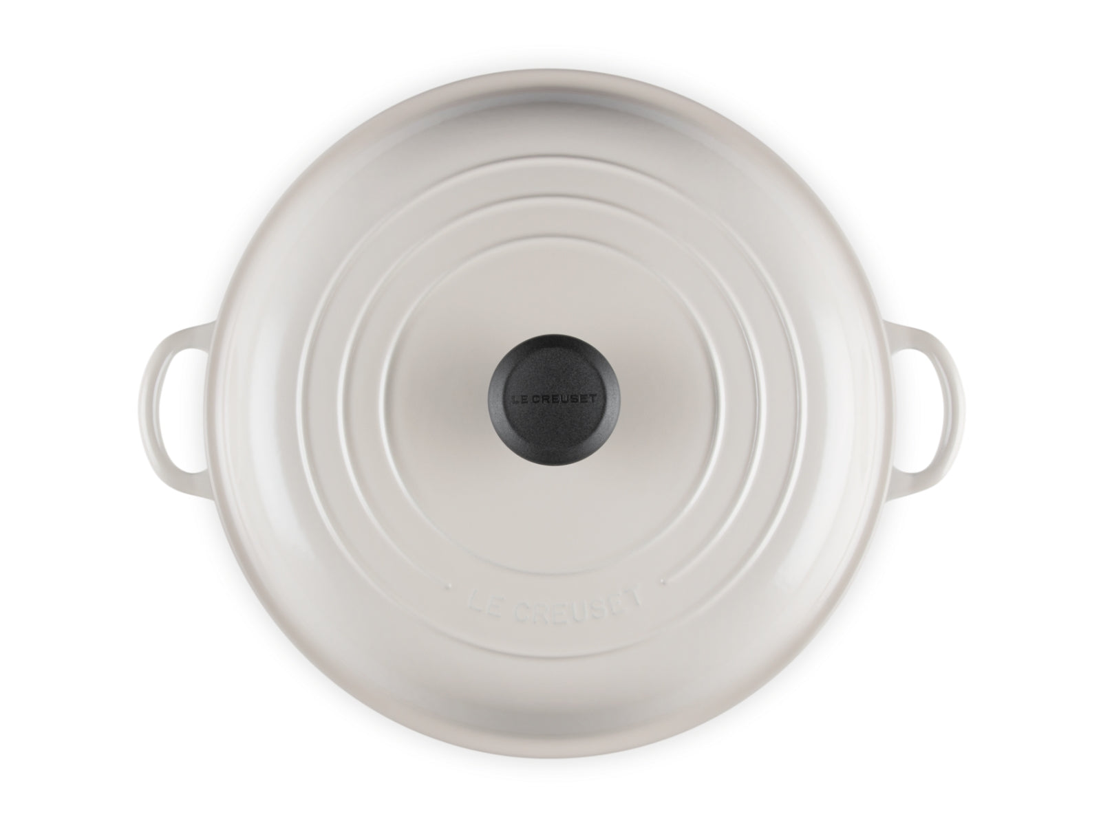 Le Creuset Gourmet-Profitopf Tradition rund mit Phenolknopf creme 30cm - Produktbild 5