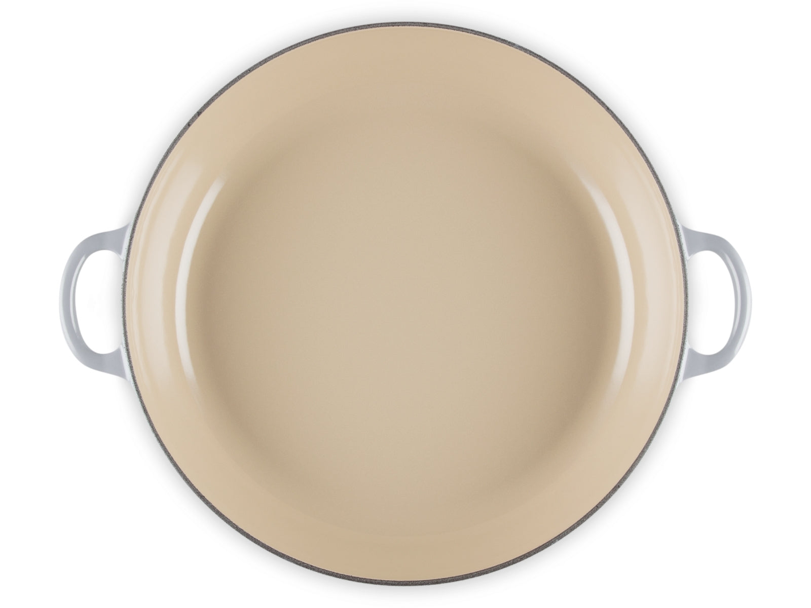 Le Creuset Gourmet-Profitopf Tradition rund perlgrau 30cm Freisteller 3