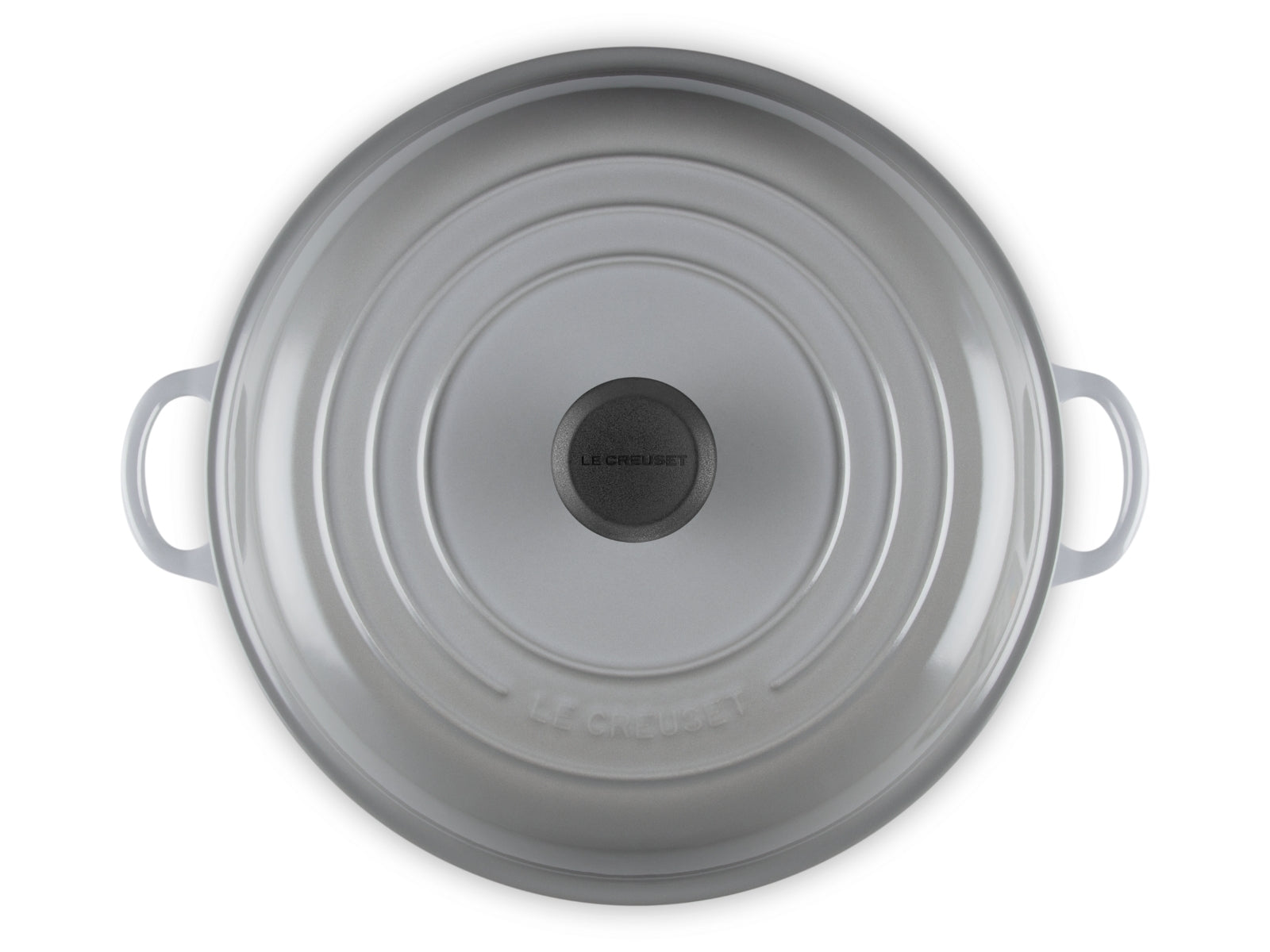 Le Creuset Gourmet-Profitopf Tradition rund perlgrau 30cm Freisteller 4