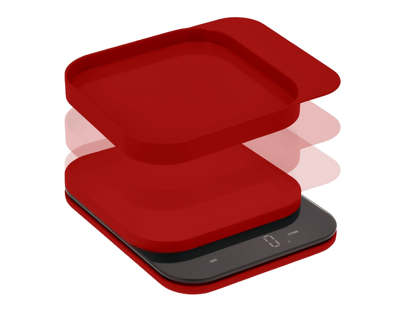 Rosti Mensura Küchenwaage digital rot - Produktbild 6