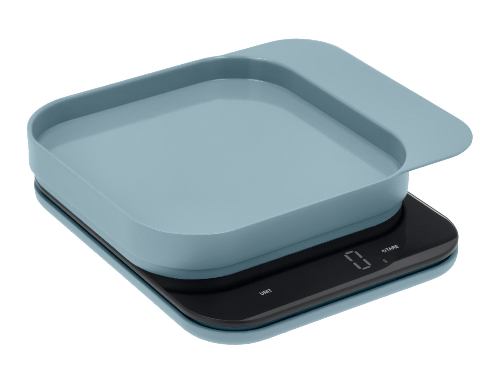 Rosti Mensura Küchenwaage digital dusty blue Freisteller 1 