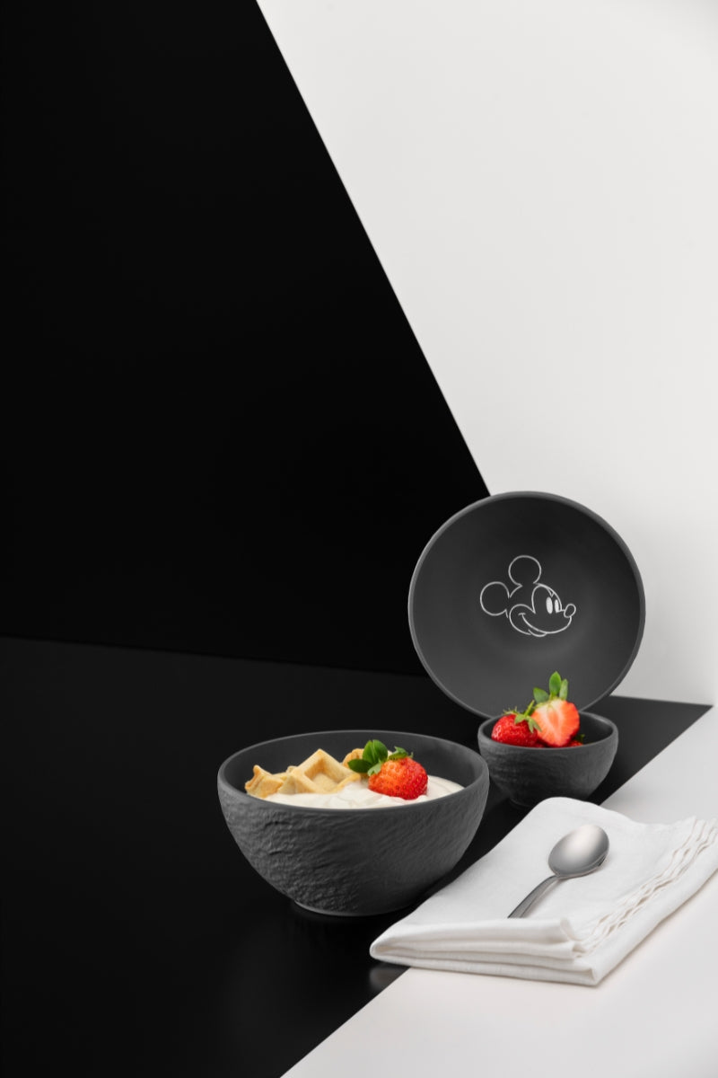 Villeroy & Boch Manufacture Rock - Mickey Mouse Müslischale 14cm - Produktbild 4