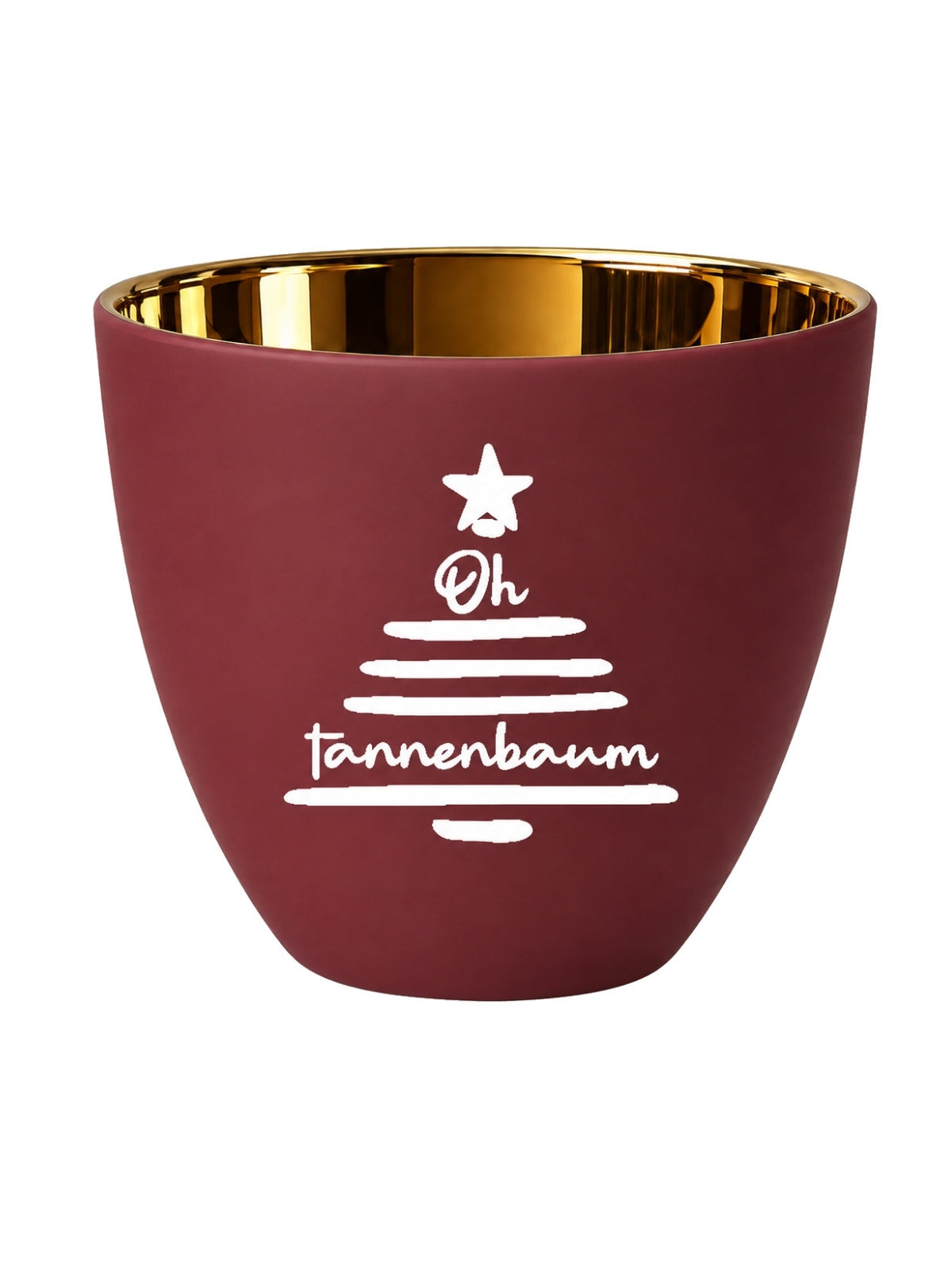 ASA xmas Windlicht Tannenbaum himbeer 8cm - Produktbild 1