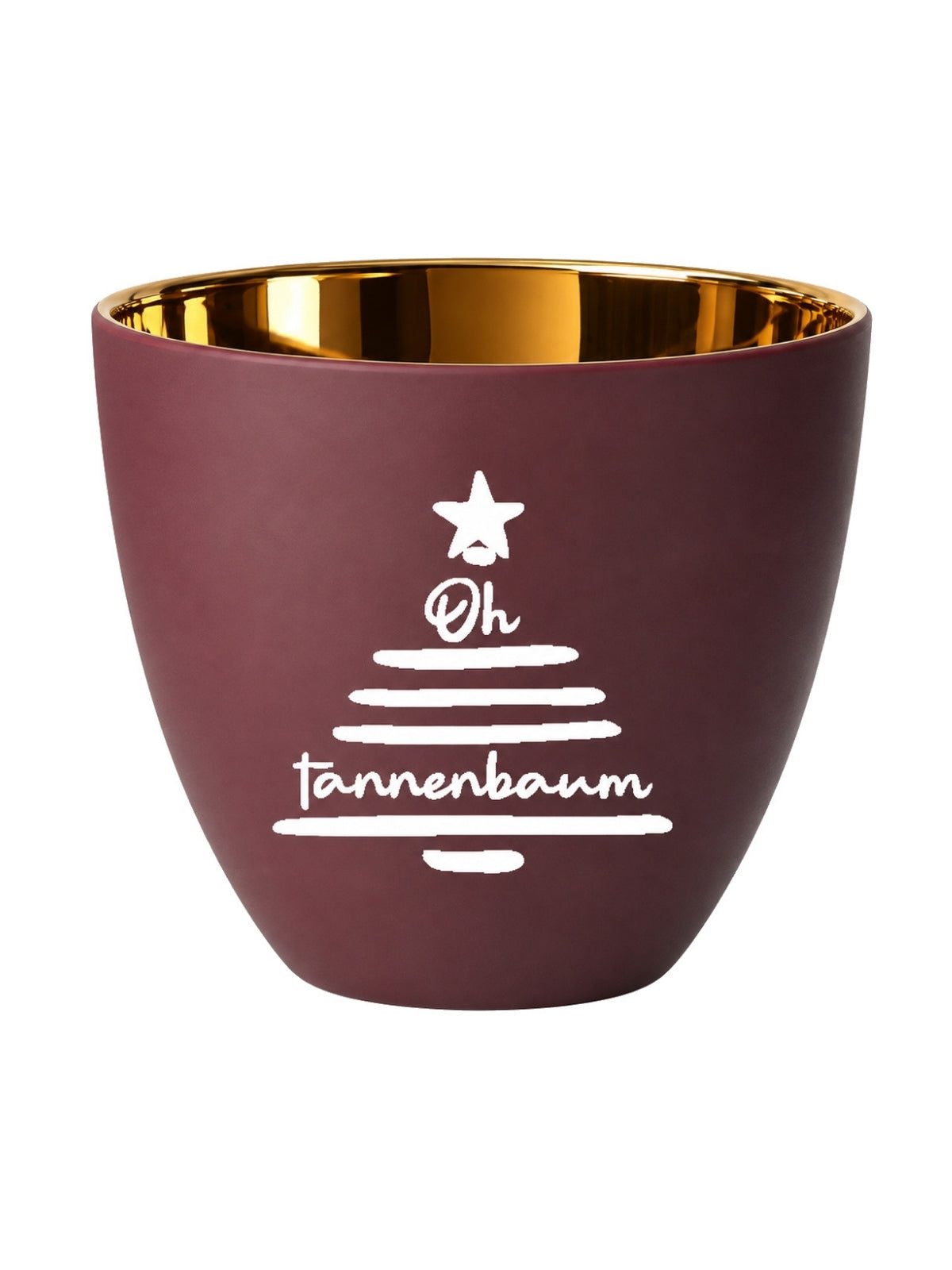 ASA xmas Windlicht Tannenbaum brombeer 6,5cm - Produktbild 1