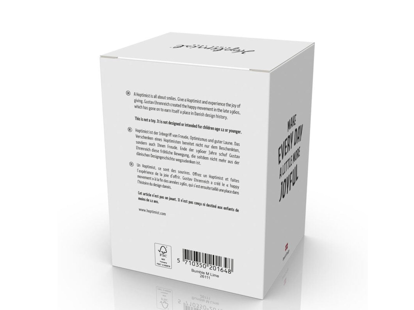 Hoptimist Bumble M lime 9,5cm Freisteller 3