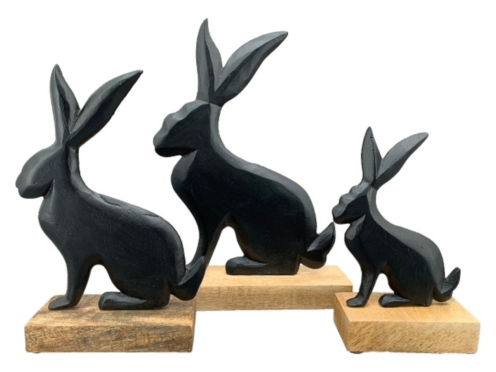 Exner Hase SOBRE schwarz 27cm Freisteller 2
