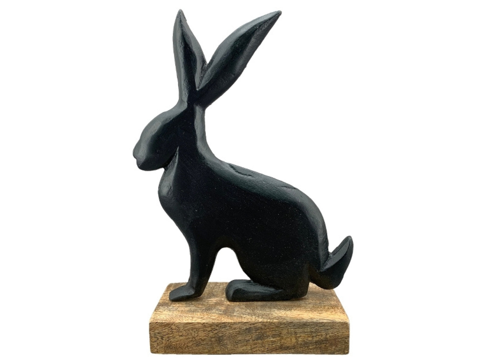 Exner Hase SOBRE schwarz 22cm Freisteller 1