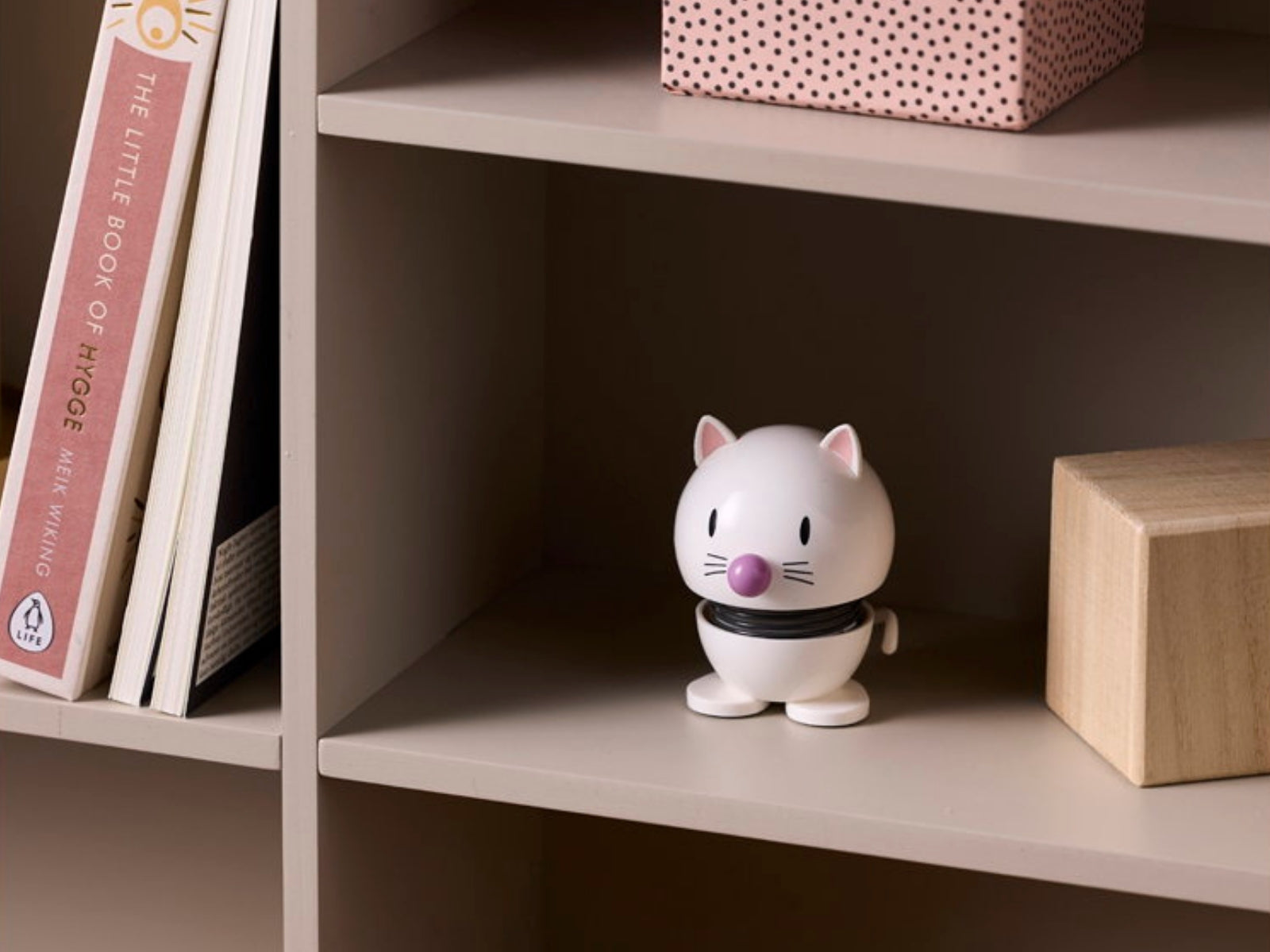 Hoptimist Cat white 7,3cm - Produktbild 3