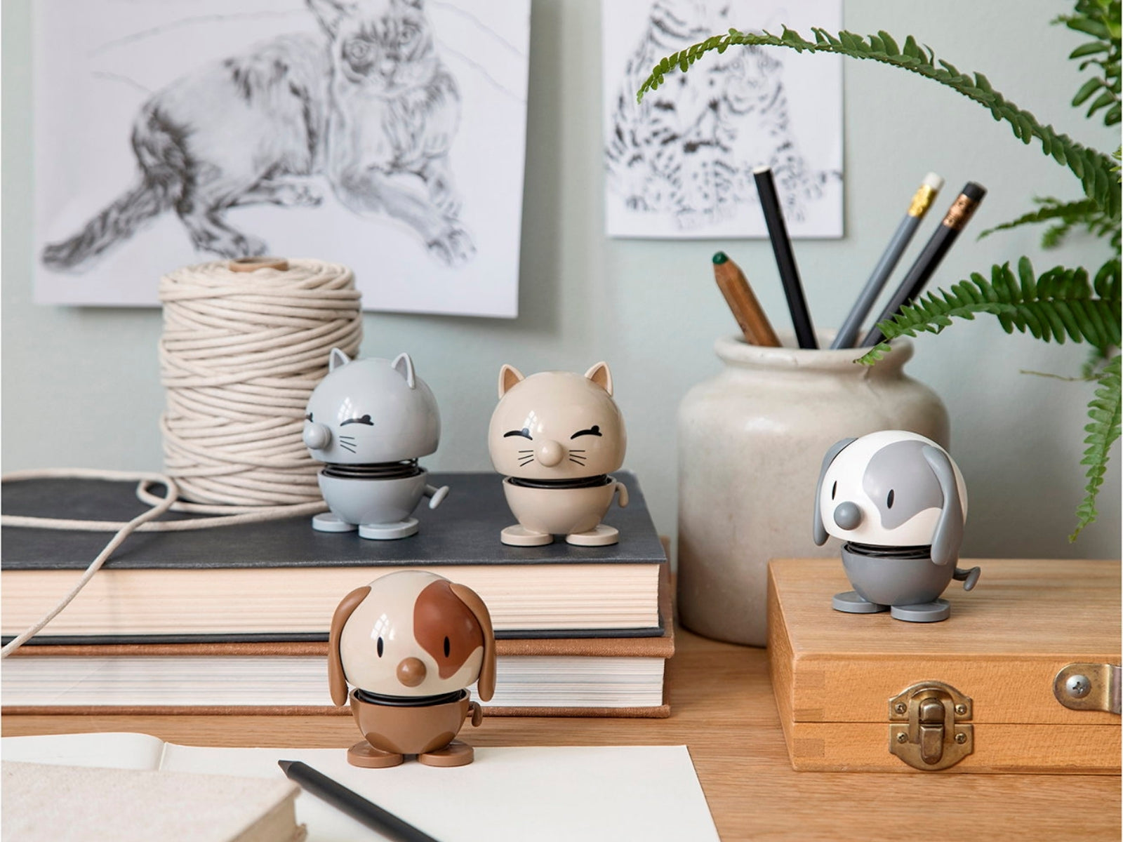 Hoptimist Cat latte 7,3cm - Produktbild 5