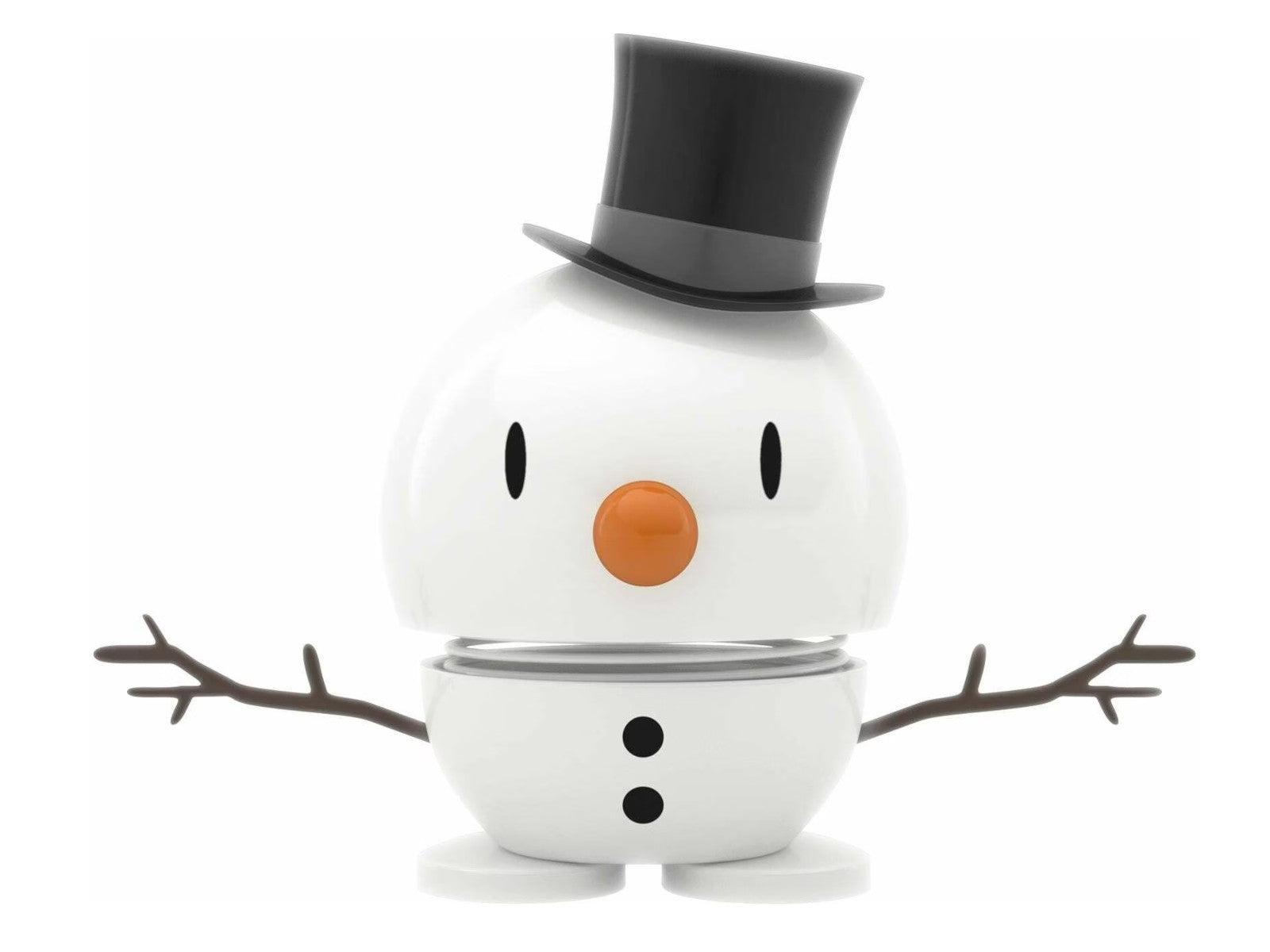Hoptimist Snowman S white 7,8cm Freisteller 1
