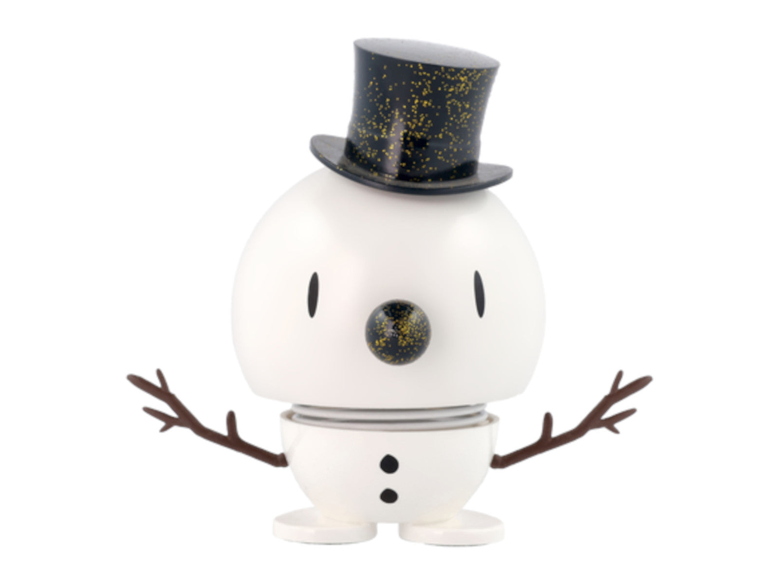 Hoptimist Snowman S white/blue 7,8cm Freisteller 1