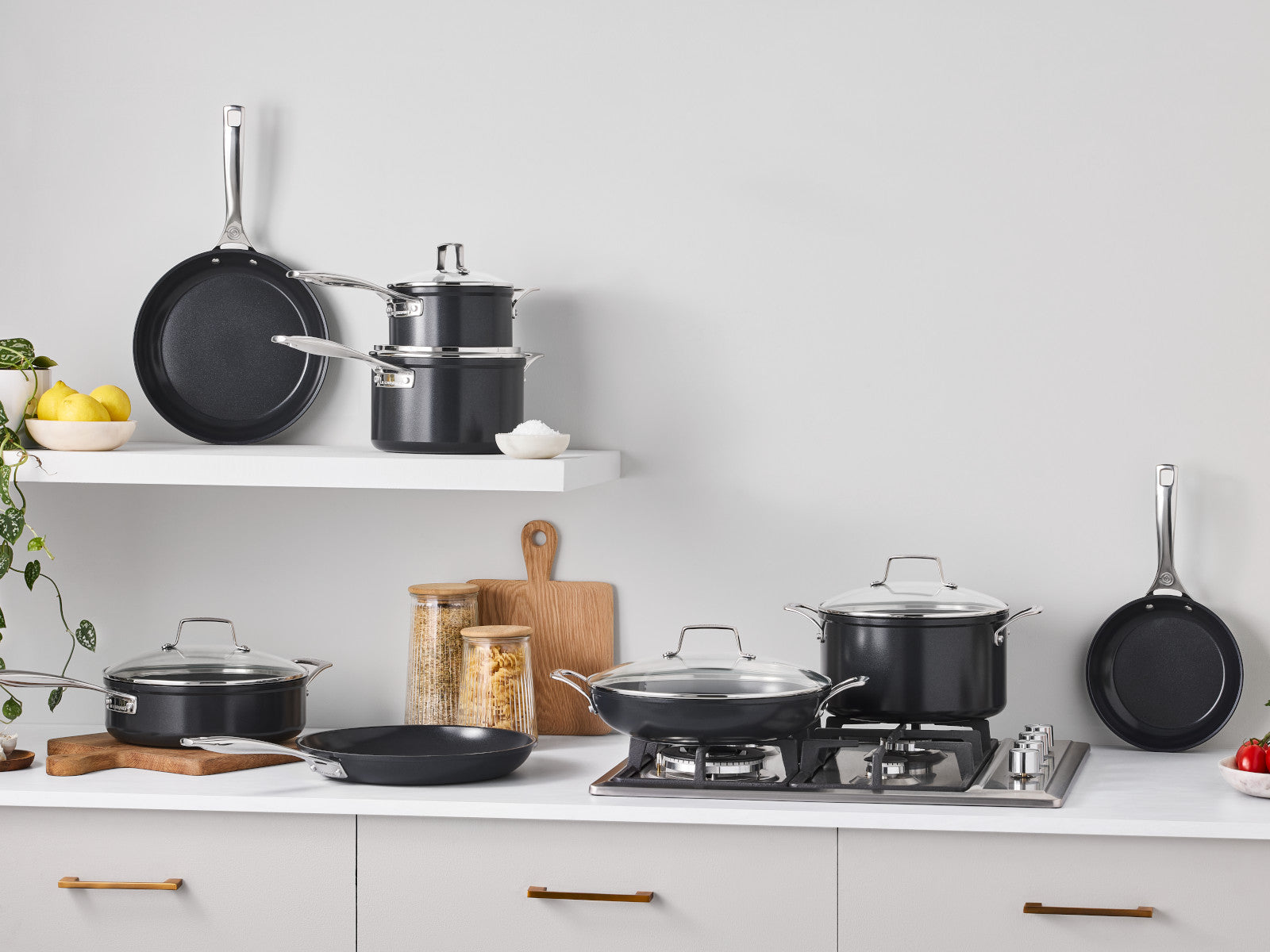 Le Creuset Essential Pfannenset Keramik-Antihaft 2tlg Lifestyle 2