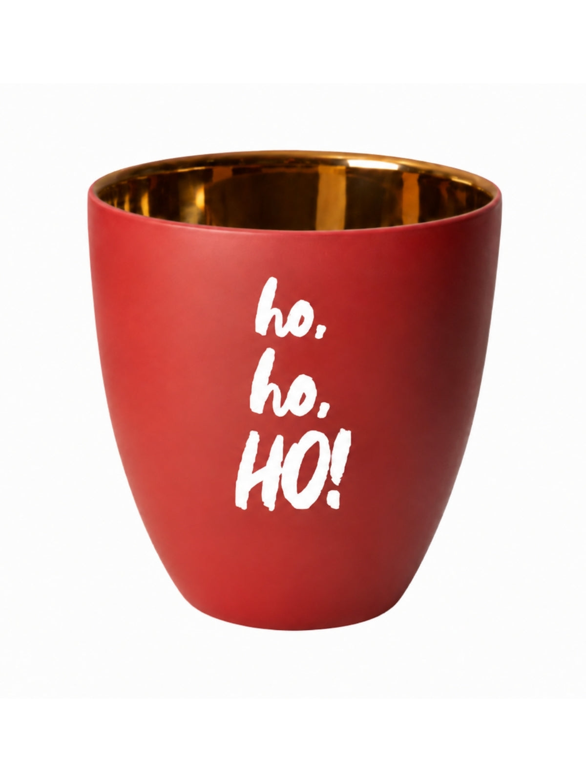ASA xmas Windlicht hohoho rot 6,5cm - Produktbild 1