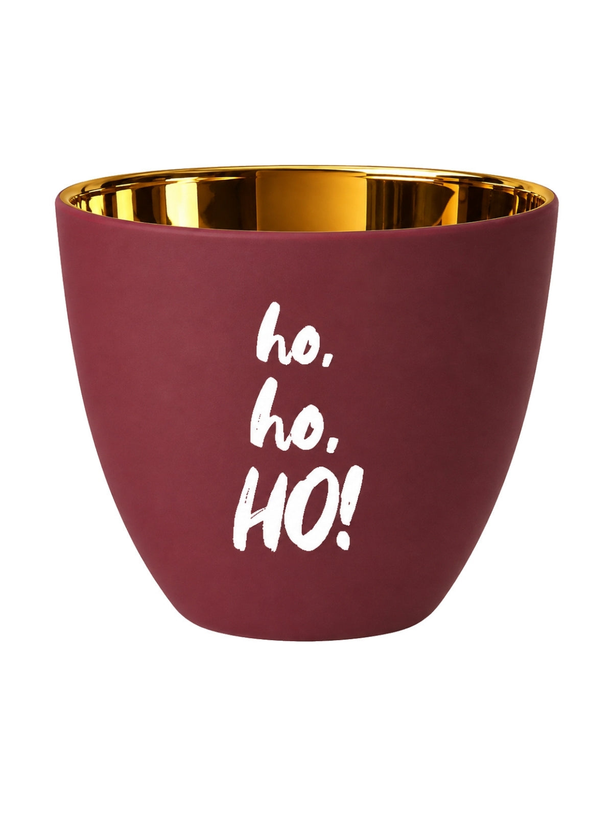 ASA xmas Windlicht hohoho himbeer 8cm