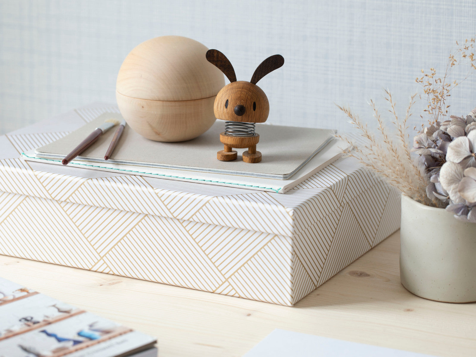 Hoptimist Bunny S Oak 9cm Lifestyle 4