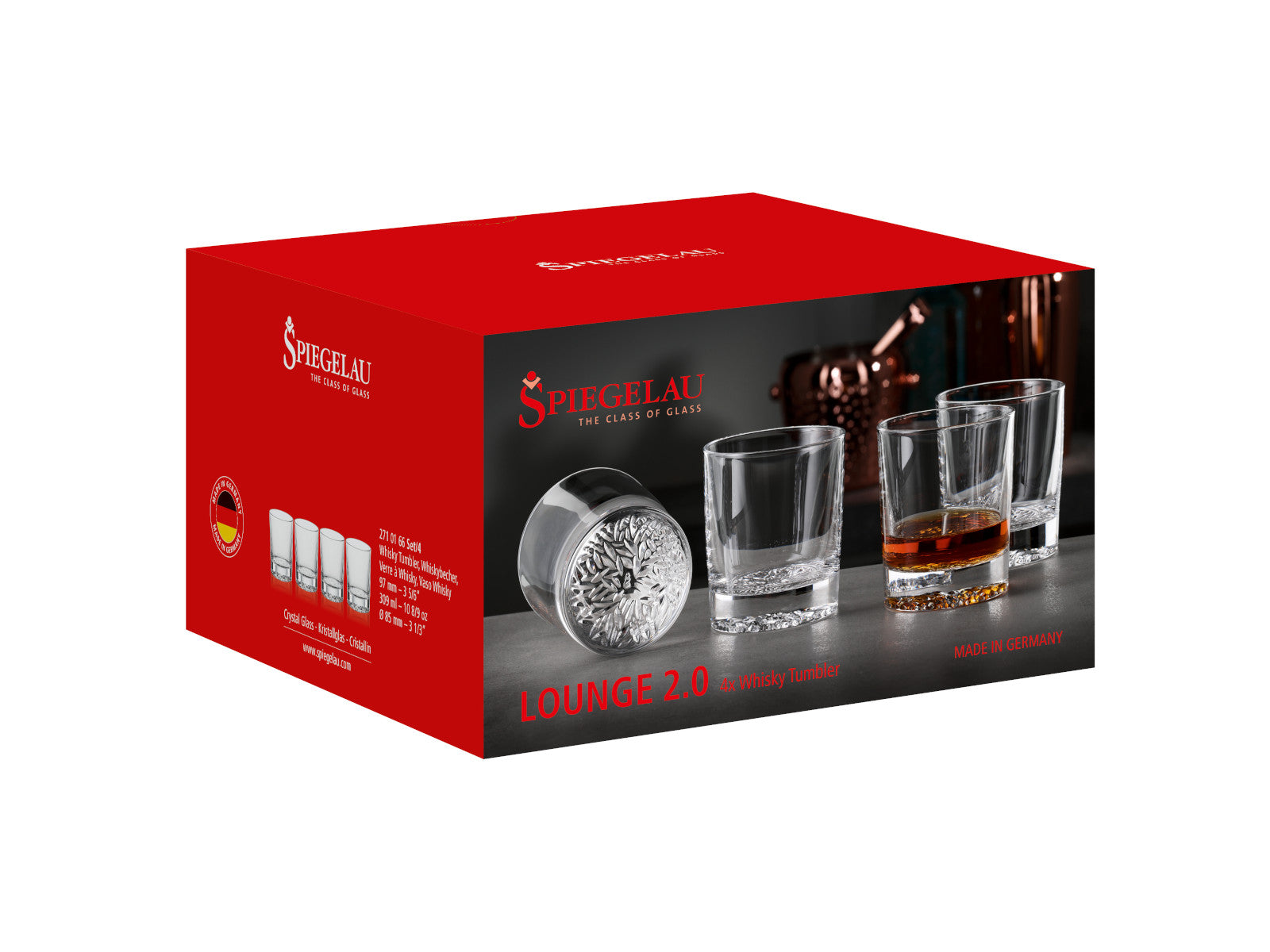 Spiegelau Lounge 2.0 Whiskybecher Set 4tlg Freisteller 1