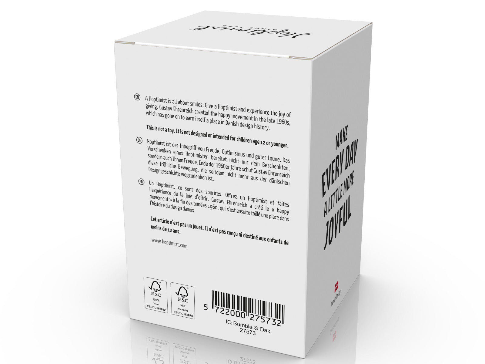 Hoptimist IQ Bumble S oak 7,4cm Freisteller 3