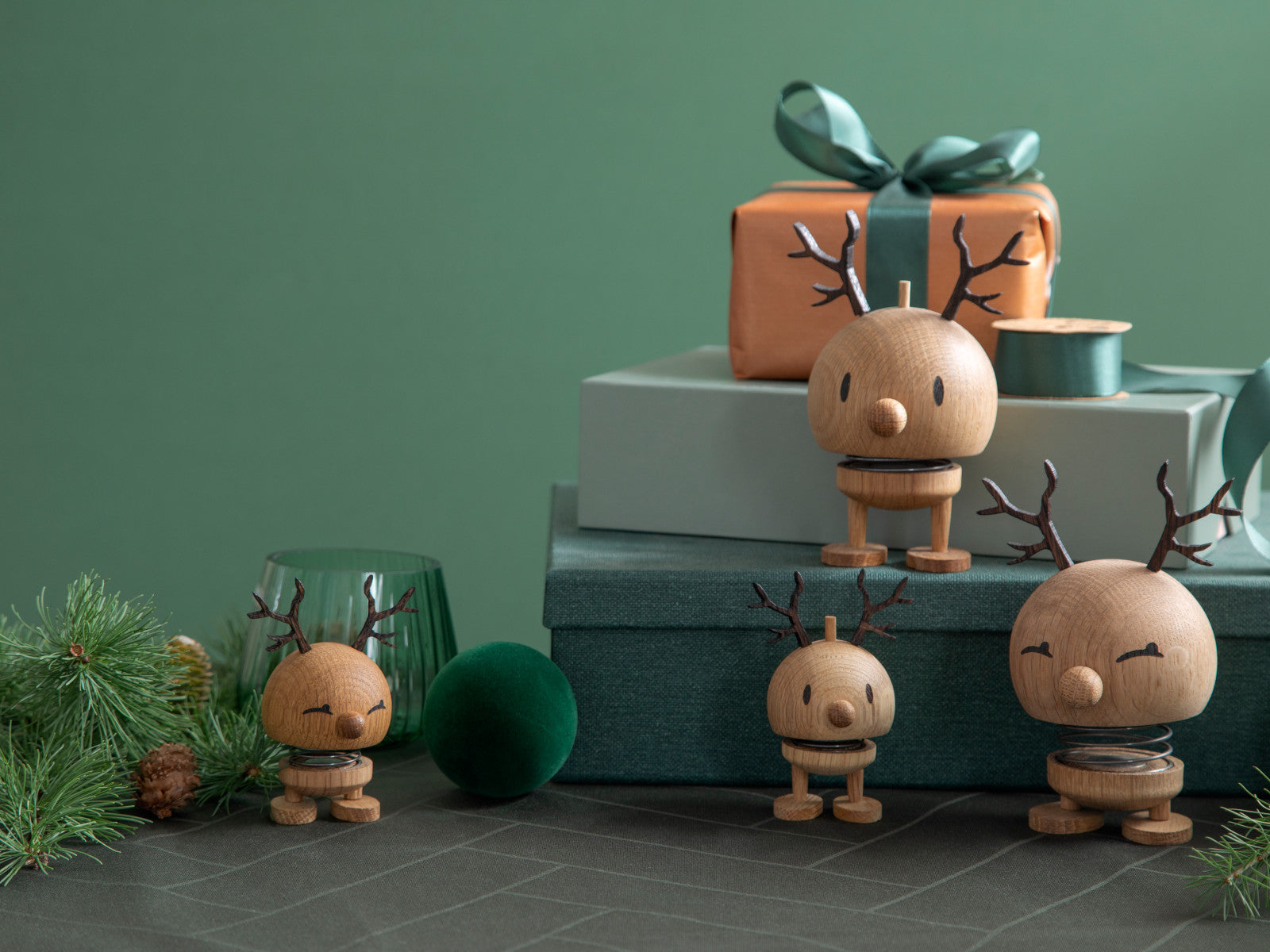 Hoptimist Reindeer Bimble M oak 10,8cm Lifestyle 1