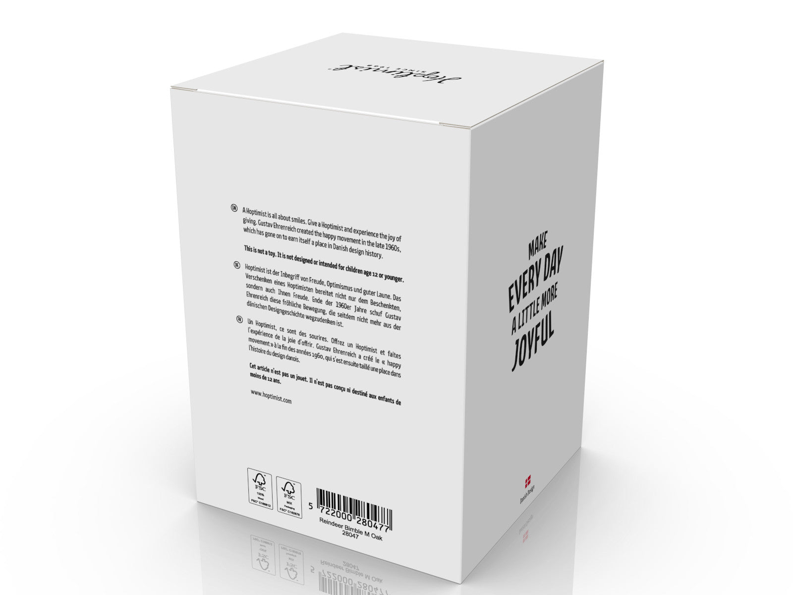 Hoptimist Reindeer Bimble M oak 10,8cm Freisteller 3