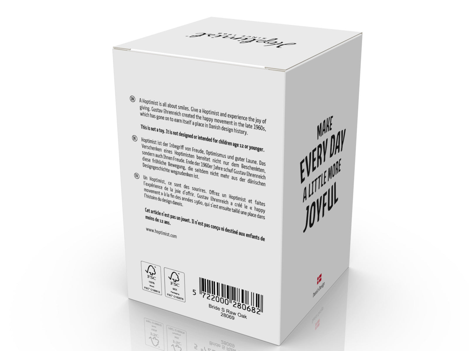 Hoptimist Bride S Raw oak 8,5cm Freisteller 3