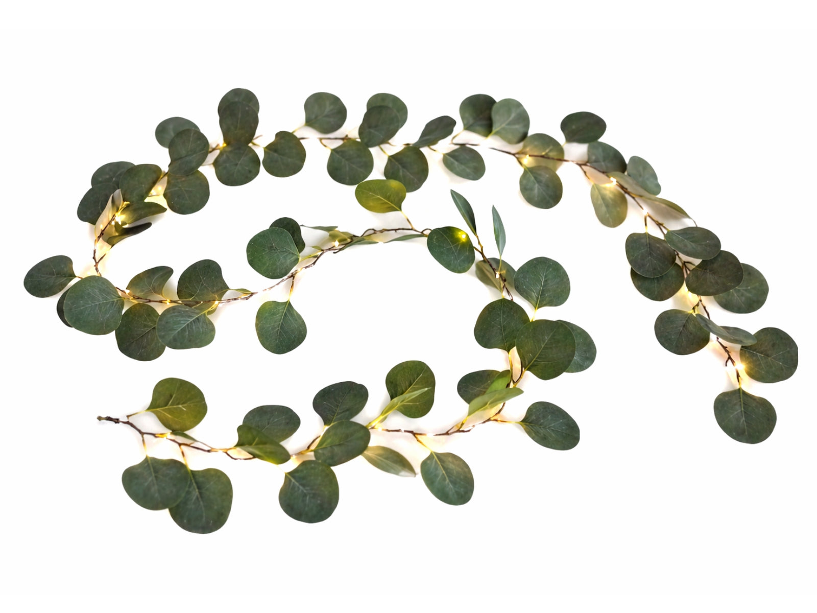 Exner 20er LED-Lichterkette Blätter grün 190cm - Produktbild 1