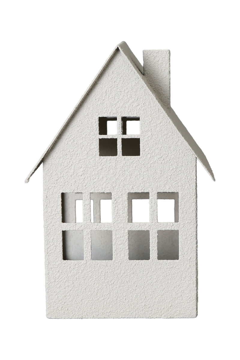Exner Teelichthalter Haus Dazz beige 16,5cm (1 Stück) - Produktbild 1
