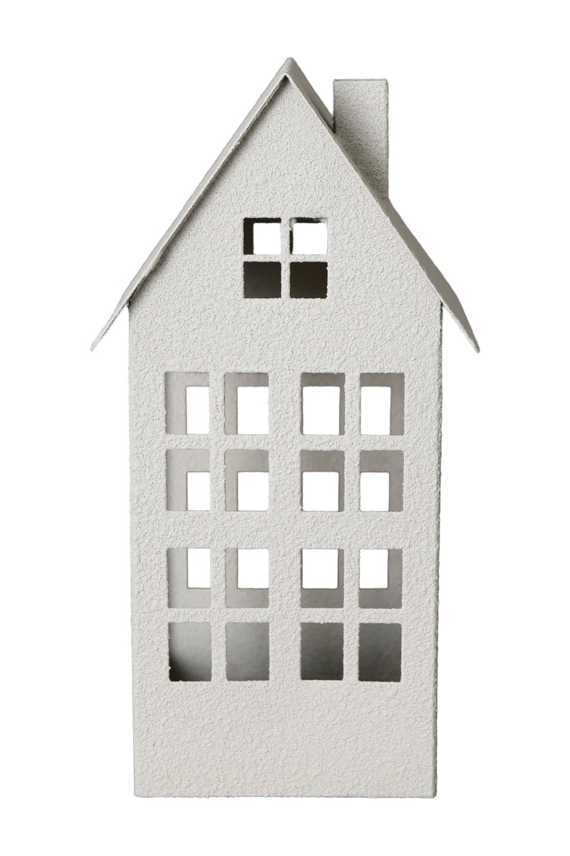 Exner Teelichthalter Haus Dazz beige 22cm (1 Stück) - Produktbild 1