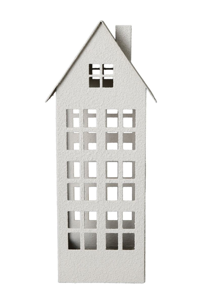 Exner Teelichthalter Haus Dazz beige 27cm (1 Stück) - Produktbild 1