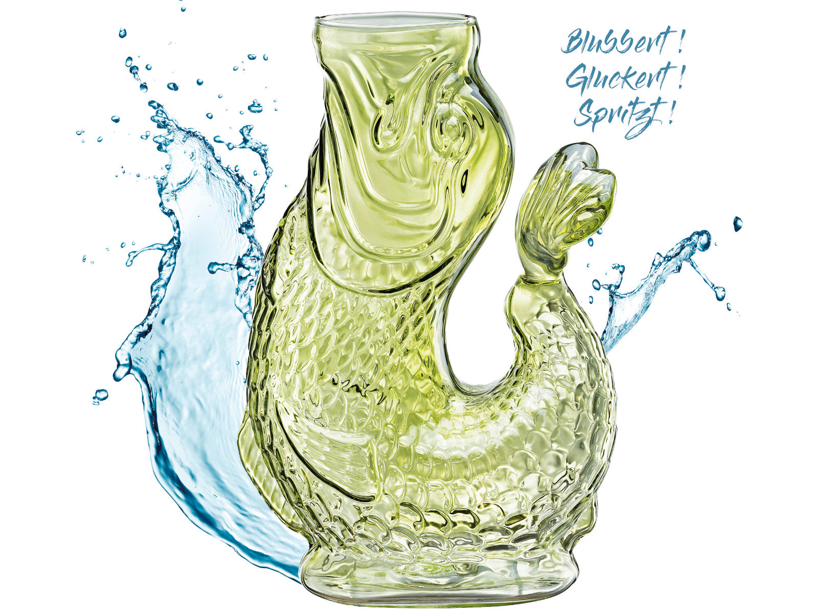 Cilio NEMO Wasserkaraffe grün 10x15,5x23cm Lifestyle 1