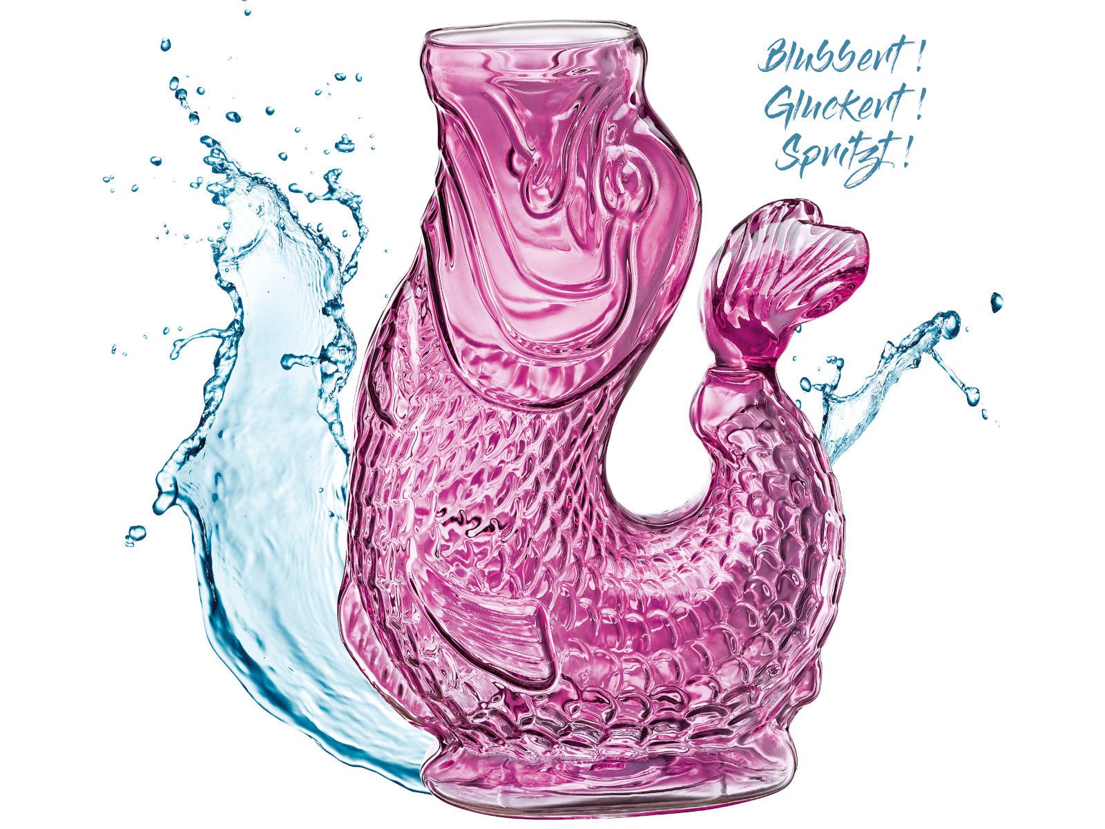 Cilio NEMO Wasserkaraffe lila 10x15,5x23cm Lifestyle 1