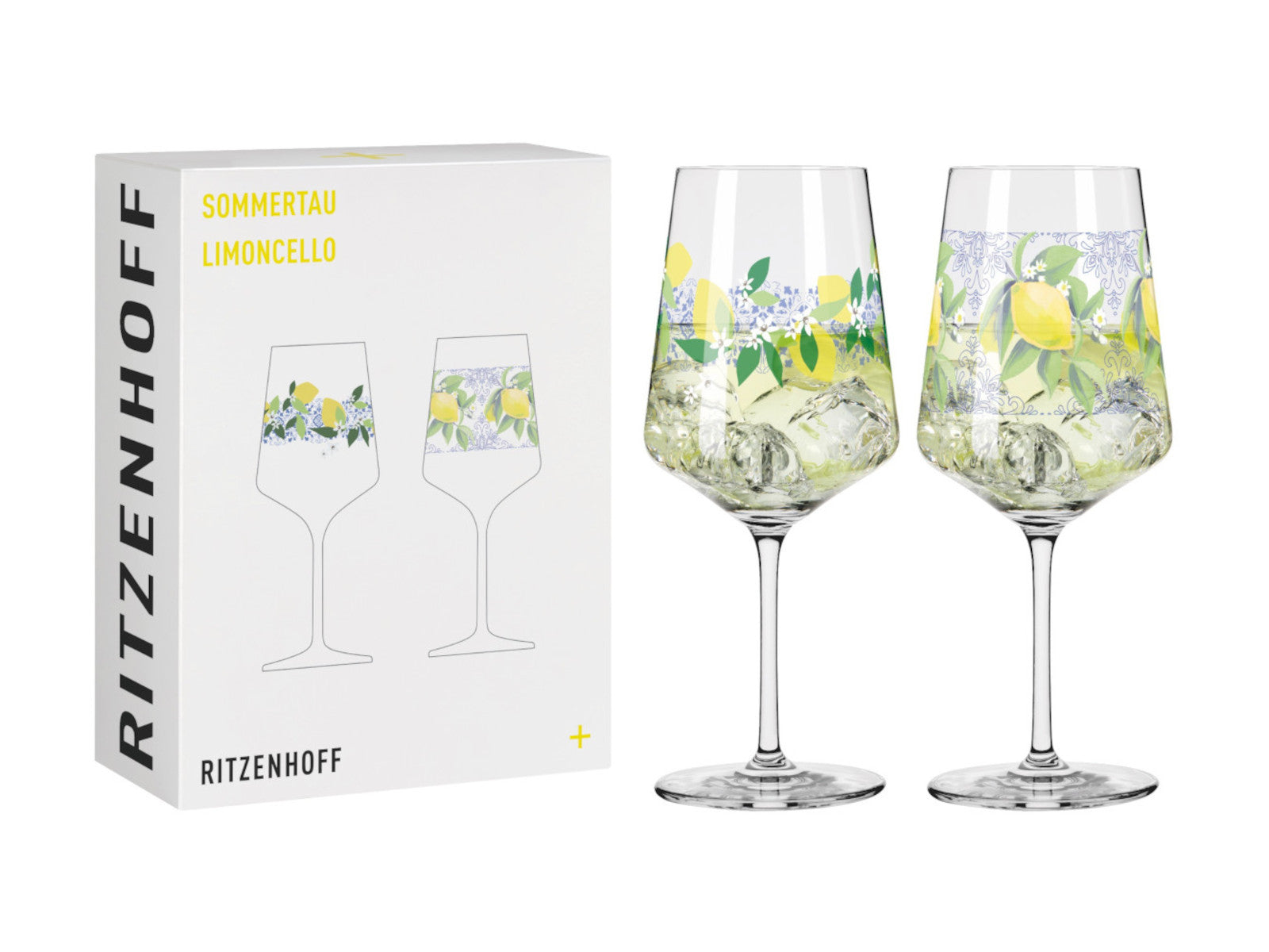 Ritzenhoff Sommertau Limoncello (Rea,Behnke) 2er Set #21 #22 F25 Freisteller 1