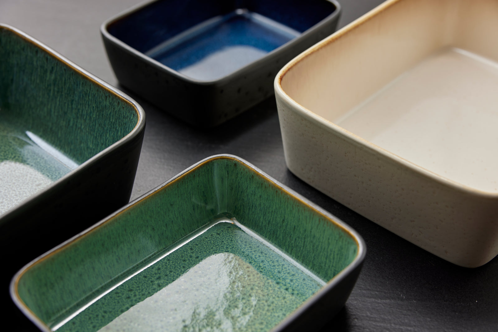 Bitz Auflaufform black/darkblue 19 x 14cm Lifestyle