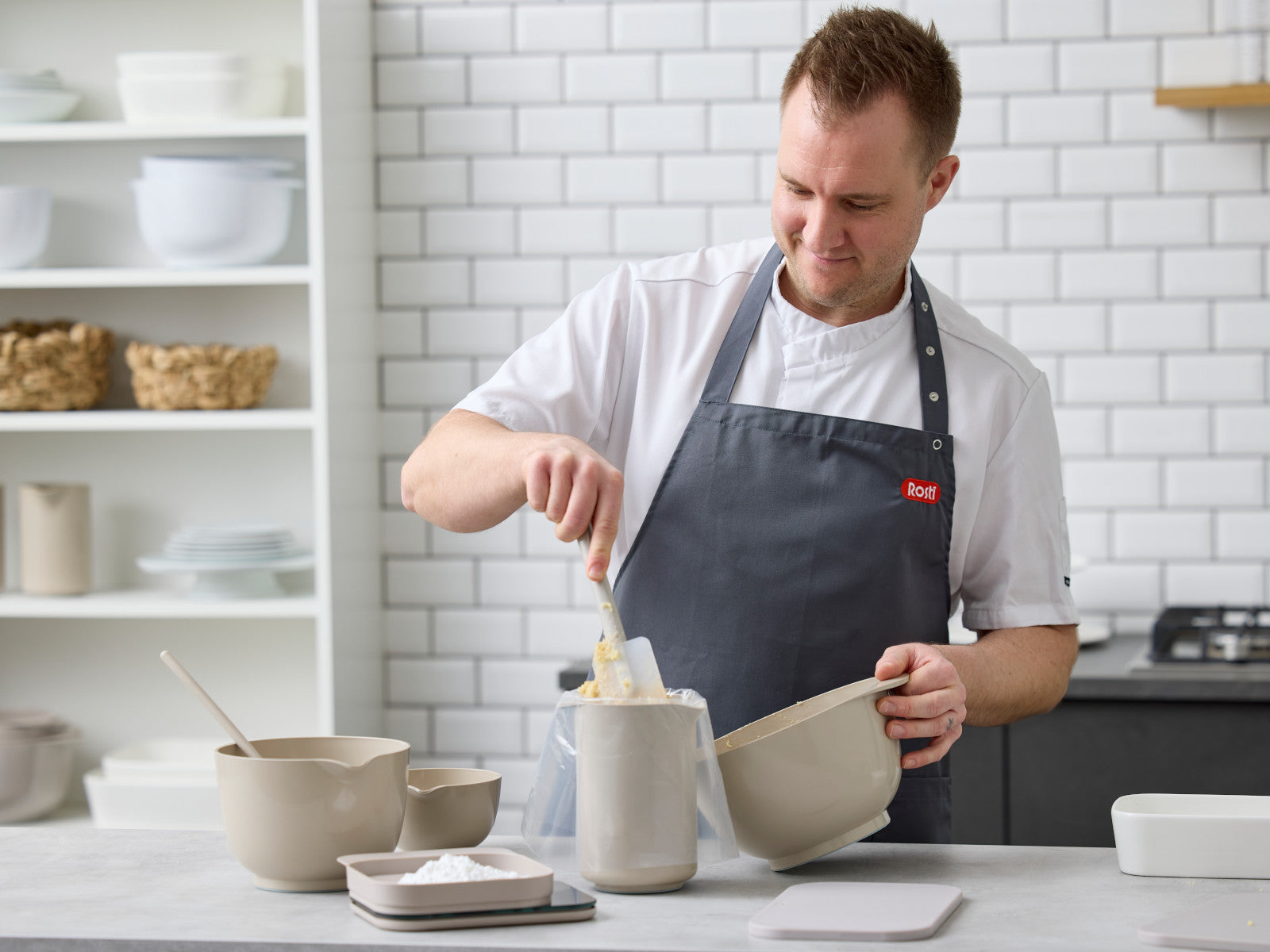 Rosti Margrethe Schüssel humus 3l Lifestyle 5