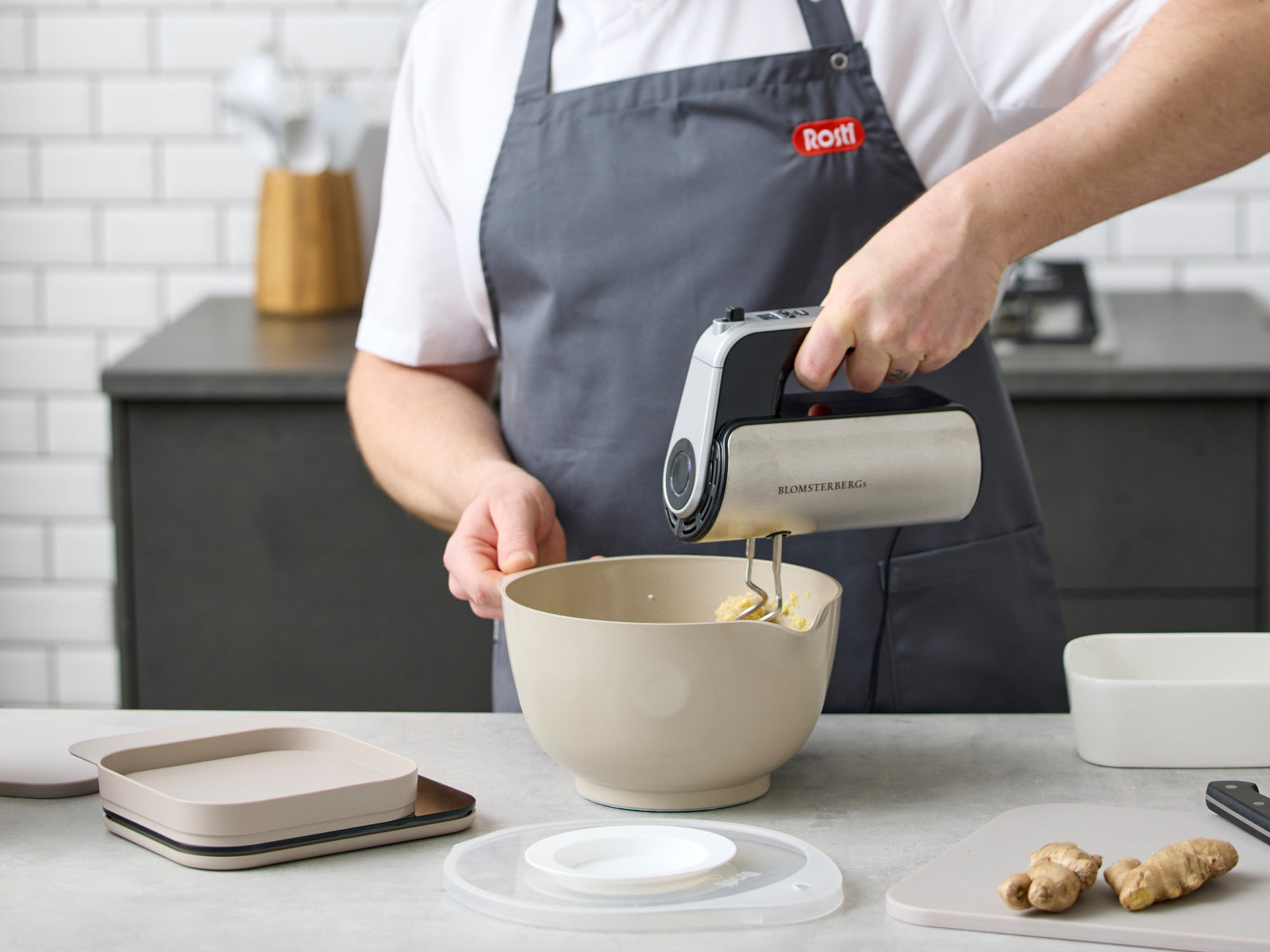 Rosti Margrethe Schüssel humus 3l Lifestyle 4