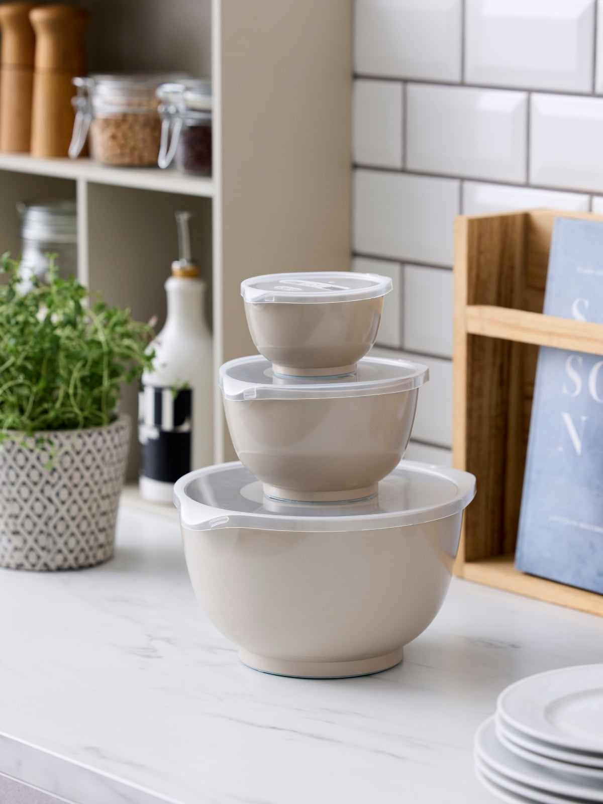 Rosti Margrethe Schüssel Set humus 6tlg - Produktbild 2