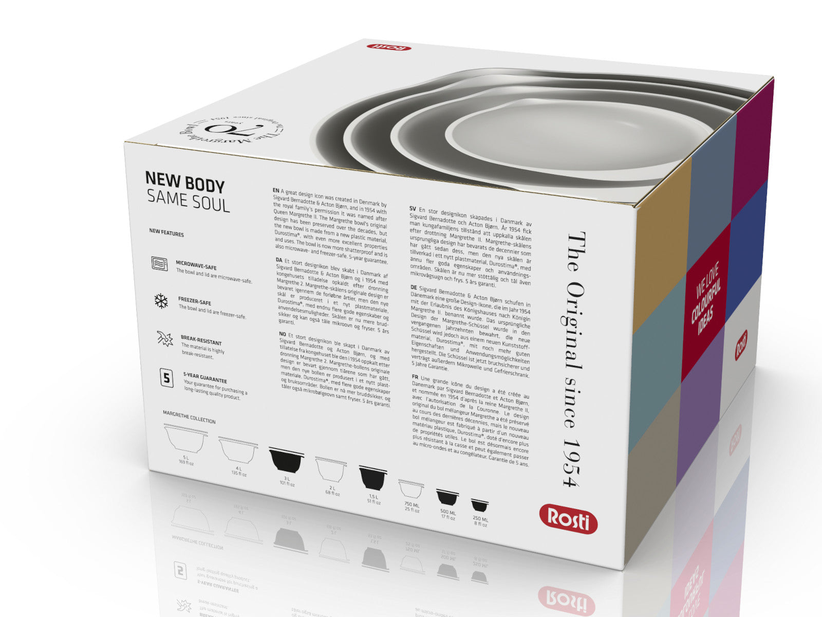 Rosti Margrethe Schüssel-Set weiss 8tlg Freisteller 2